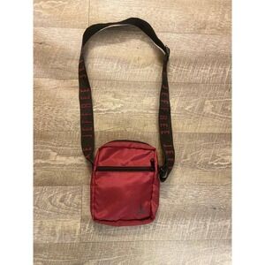 Jeffree Star Crossbody‎ Bag Burgundy Red Logo Strap Shoulder Purse